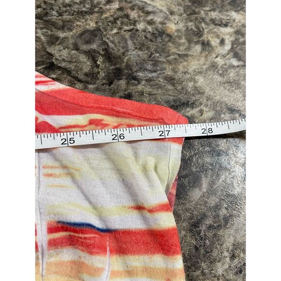 Catherines Women's Plus 3X Sleeveless Striped Tank Top Multicolor Casual - Picture 3 of 8